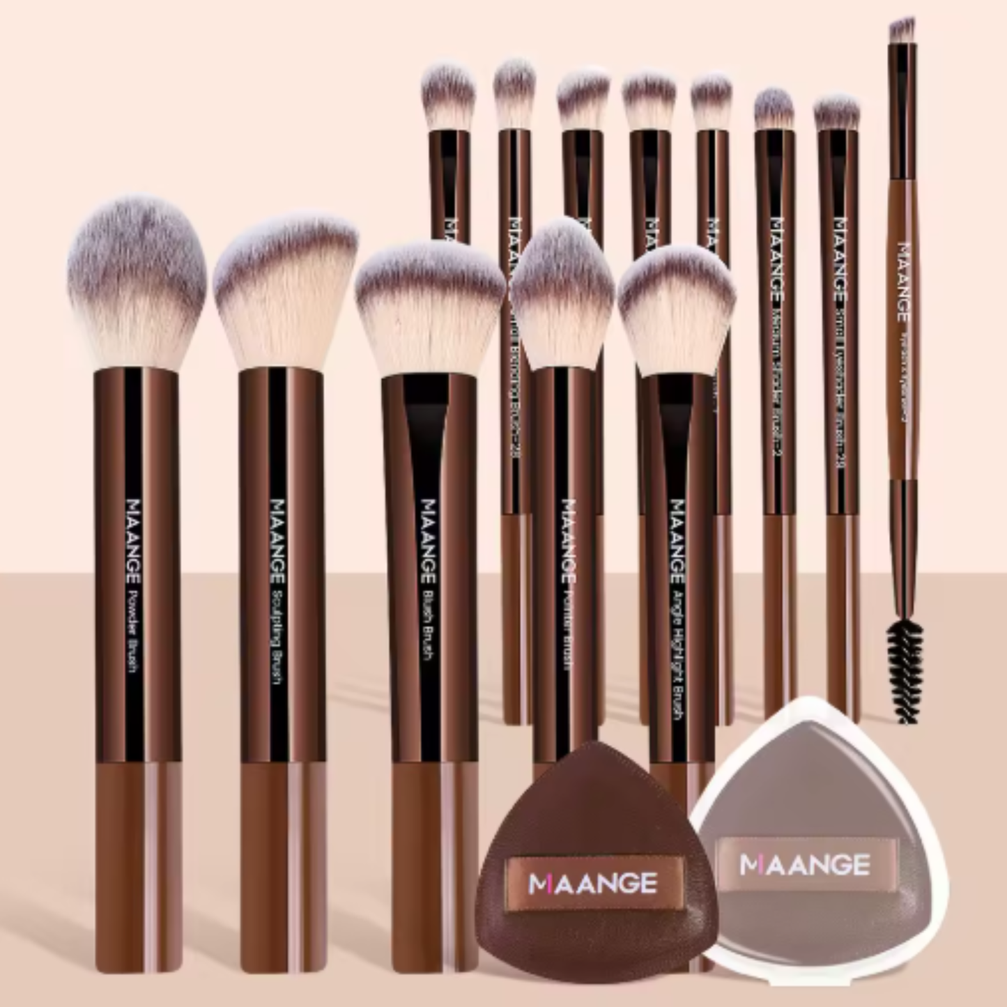 MAANGE Kit Profesional de Brochas de Maquillaje Premium