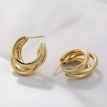 Pendientes Aro Trenzado