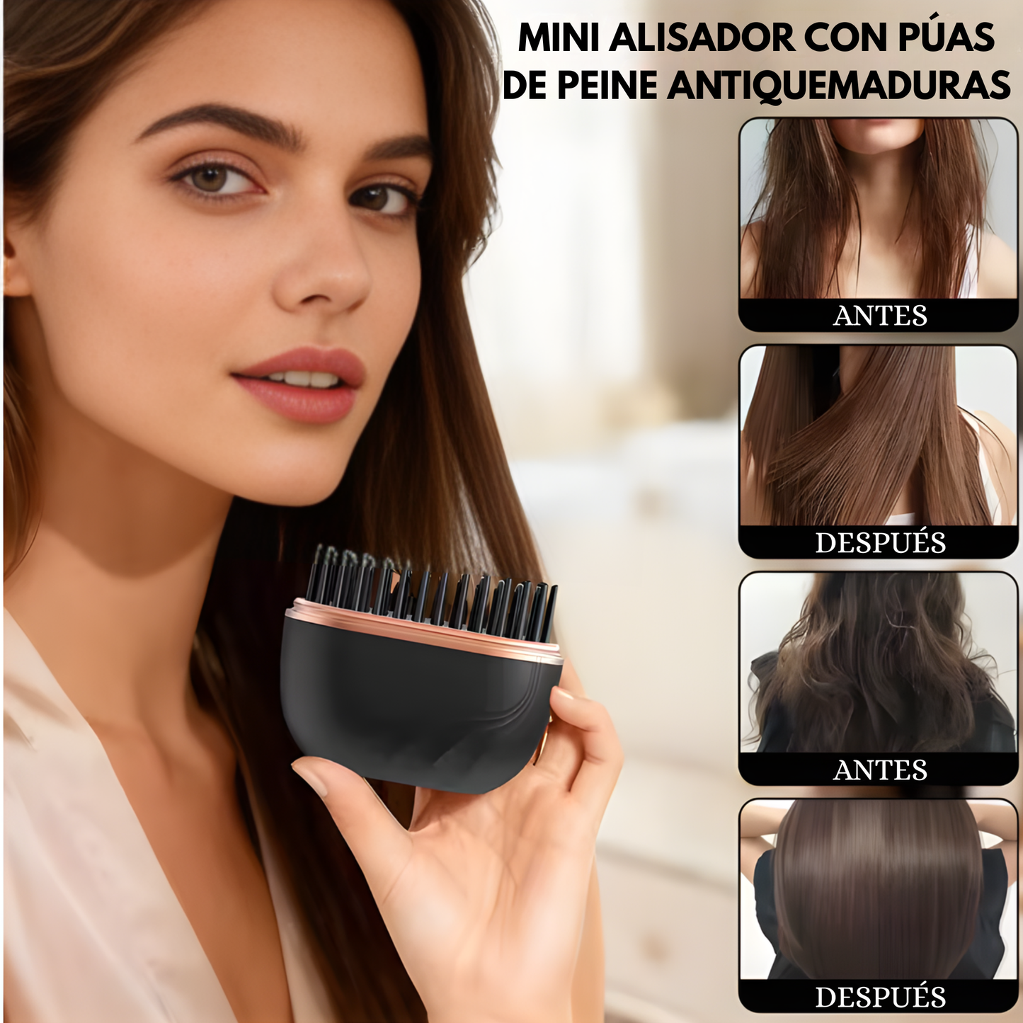 Cepillo Alisador Inalámbrico