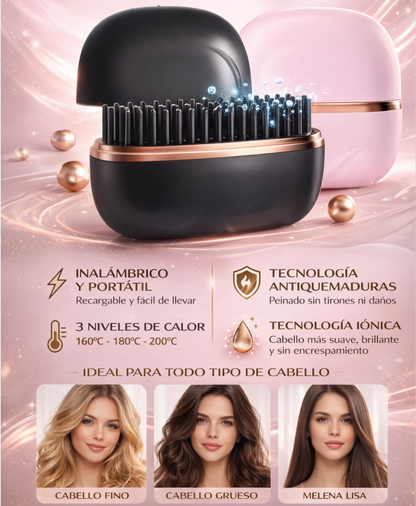 Cepillo Alisador Inalámbrico